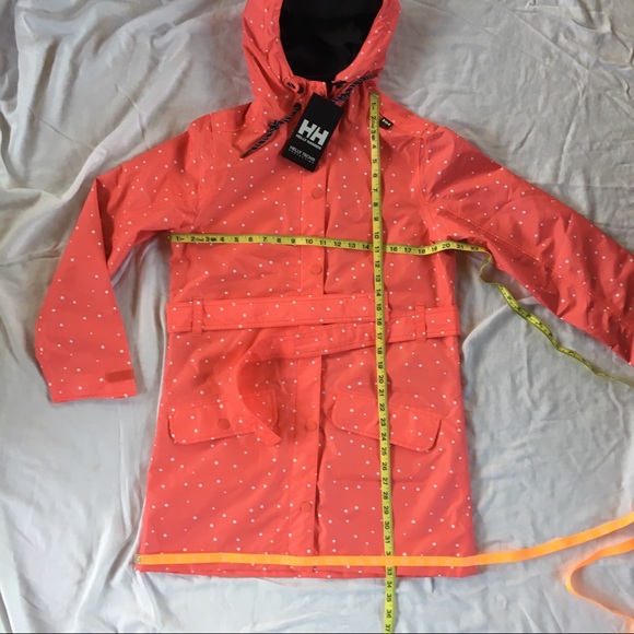 Helly Hansen Lyness Coat rain jacket women's medium NWT light fall spring - Picture 5 of 8